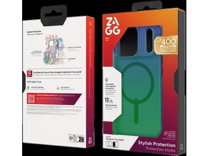 ZAGG Ochranný kryt Milan Snap Apple 17 Pro Raven Feather