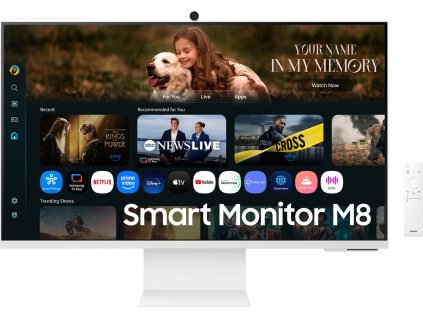 Samsung Smart Monitor/M80F/32"/VA/4K UHD/60Hz/4ms/Bílá/2R