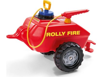 Cisterna s pumpou a stříkačkou Milly Mally Rolly Toys Vacumax Fire červená