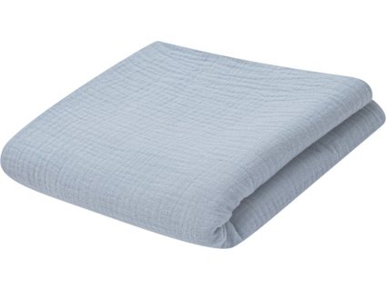 Dětská mušelínová deka New Baby 70x100 cm grey