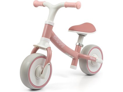 Dětské odrážedlo kolo Milly Mally Skippy pink