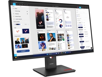 Lenovo ThinkVision/T32UD-40/31,5"/IPS/4K UHD/60Hz/4ms/Černá/3R