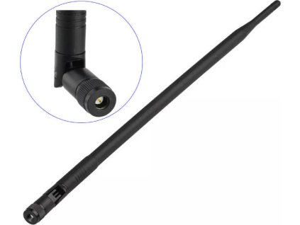 W-Star Wifi Anténa WS101SMAM 2,4 GHz všesměr, 10 dBi SMA/M, pendrek