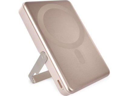 Powerbanka EMOS WI 1031, 10 000 mAh, 20 W + wireless, růžovo-zlatá