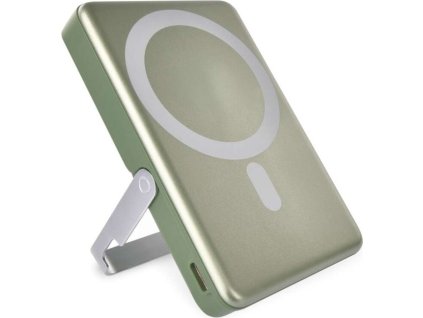 Powerbanka EMOS WI 1031, 10 000 mAh, 20 W+Wireless, army-green