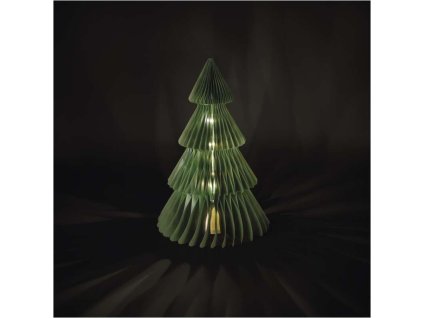 Vánoční papírový strom se stojánkem, 30 cm, vnitřní