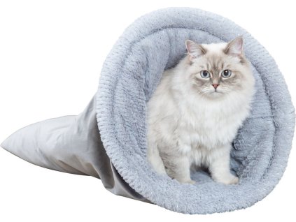 Vánoční sametový vak LIVIA Soft, o 40 × 60 cm, šedá