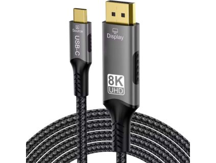 PremiumCord USB-C na DP 1.4, 2m