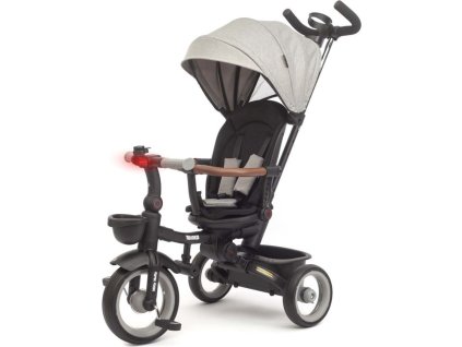 Luxusní dětská tříkolka s osvětlením Milly Mally Twinkle grey