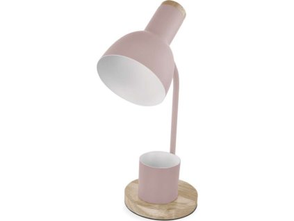 Stolní lampa POPPY na žárovku E27, růžová