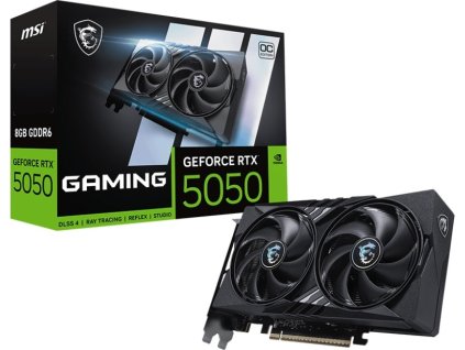 MSI GeForce RTX 5050/Gaming/OC/8GB/GDDR6