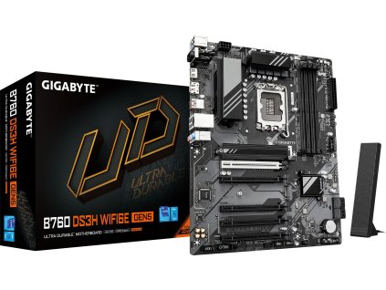 GIGABYTE B760 DS3H WIFI6E GEN5/LGA 1700/ATX