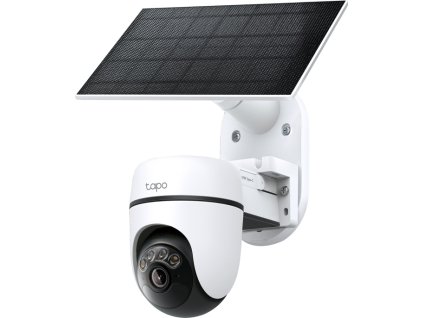 TP-Link Tapo C630 KIT otočná venkovní WiFi Kamera, 5MPx, 2880×1620, audio, IR 10m, SD, IP65, solar panel, 6700 mAh