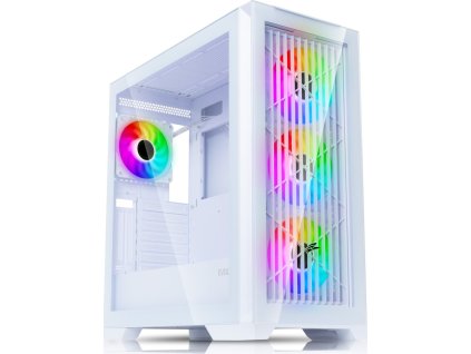 EVOLVEO Ptero Q2G,ATX/4x ARGB 120/sklo čelo+bok