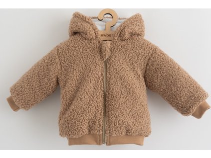 Kojenecká zimní mikinka s kapucí New Baby Teddy Winter 74 (6-9m)
