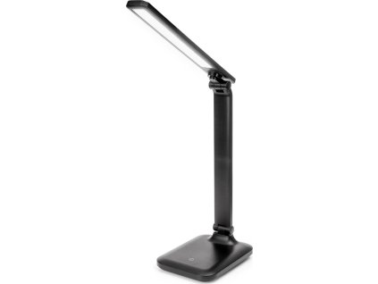 Platinet PDL194B stolní LED lampa Remus 5W stmívatelná, dotykové ovládání, USB port, černá