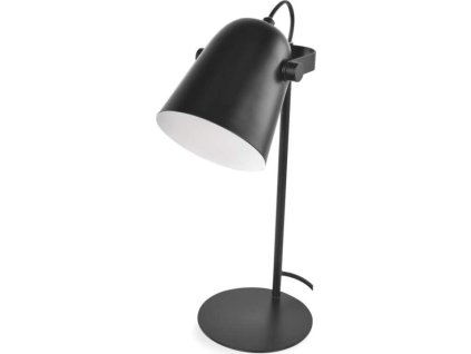 Stolní lampa NINA na žárovku E27, černá