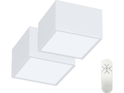 IMMAX NEO sada 2x CANTO SMART stropní svítidlo  15x15cm 12W bílé Zigbee 3.0 + DO, TUYA
