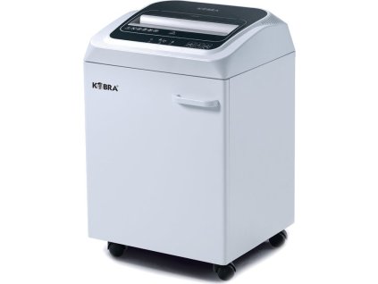 KOBRA skartovač 245 TS C4/ příčný řez 3,9 x 40 mm/ A4/ kapacita 23 listů/ objem koše 40l/ stupeň utajení P4/ šedý