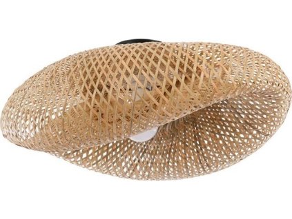 IMMAX BOHO HILO designové stropní svítidlo, D60cm, E27, bambus