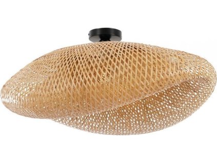 IMMAX BOHO HILO designové stropní svítidlo, D80cm, E27, bambus