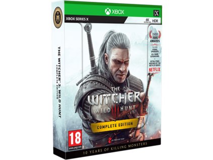 XSX - The Witcher 3: The Wild Hunt - Complete Edition  + 10th Anniversary Steelbook