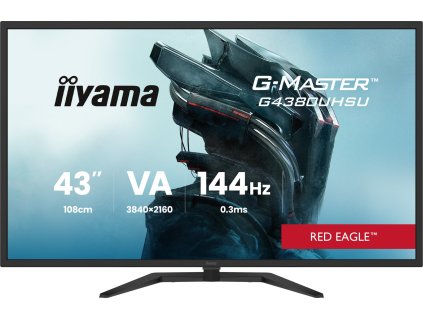 iiyama G-Master/G4380UHSU-B2/42,5"/VA/4K UHD/144Hz/0,3ms/Černá/3R