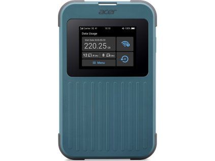 Acer connect m4 5G wifi hotspot teal 01 on
