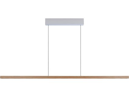 IMMAX NEO MADEIRA lineár osvětlení, dřevo jasan, 157cm, stmívatelné senzorem