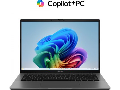 ASUS Vivobook S 14 OLED/S3407QA-OLED063W/SD-X1-26-100/14"/WUXGA/32GB/1TB/Adreno/W11H/Gray/2R