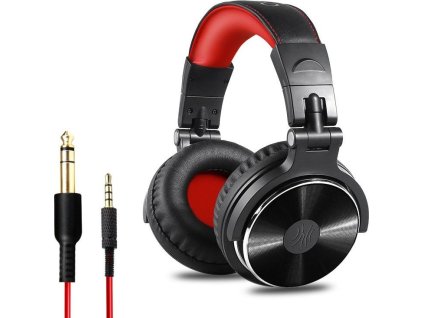 OneOdio Pro-10 DJ/Jack/Červená