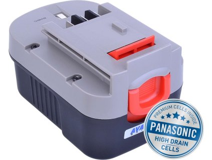 Baterie AVACOM BLACK & DECKER A144, A1714 Ni-MH 14,4V 3000mAh, články PANASONIC