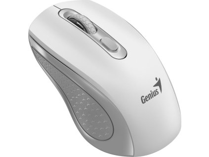 GENIUS NX-8025S WhiteGrey/ 1200 dpi/ bezdrátová/ tichá/ Copilot/ 4tlačítková/ bílo-šedá