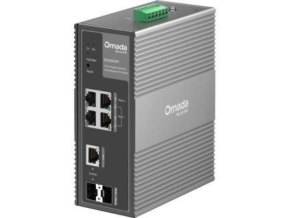 TP-Link IES206GPP - 6-portový Omada Industry PoE Switch, 1x GLAN PoE++, 3x GLAN PoE+, 1x SFP, 1x Combo Gigabit SFP