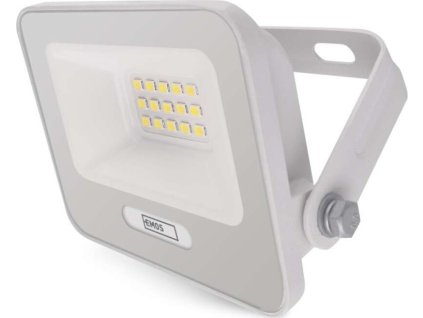 LED reflektor GLARO 10W, bílý, IP65, 1000 lm, neutrální bílá