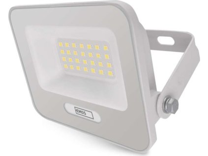 LED reflektor GLARO 20W, bílý, IP65, 2000 lm, neutrální bílá