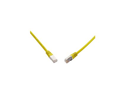SOLARIX 10G patch kabel CAT6A SFTP LSOH 10m,žlutý