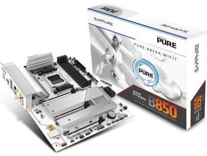 SAPPHIRE PURE B850A WIFI 7/AM5/ATX