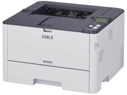 OKI B433dn/ A4/ 1200x1200 dpi/ 40 ppm/ USB 2.0/ LAN/ PCL 6/ duplex