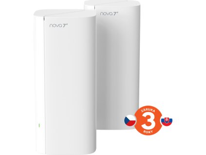 Tenda Nova EE3 Pro (2-pack) WiFi7 BE3600 Mesh Gigabit system, 6x GLAN/GWAN, WPA3, VPN, CZ app