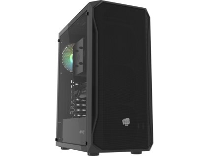 PC skříň Fury SHOBO SH4 RGB Midi Tower, Window,