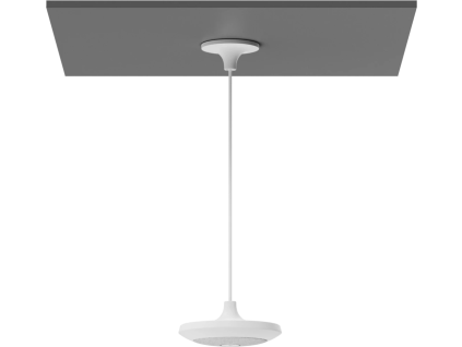 mic pod pendant mount white 1 s