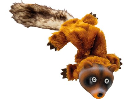 Mýval, plyšová hračka s latexovou hlavičkou pro psy 44 cm, HipHop Dog