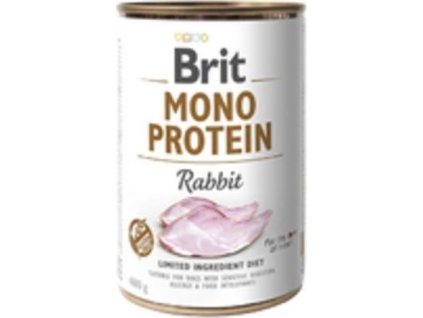 Konzerva Brit Mono Protein Rabbit 400g