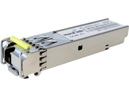 MaxLink 1.25G SFP optický modul, WDM(BiDi), SM, Tx1550/Rx1310nm, 3km, průmyslový -40C+85C, 1x LC,DDM