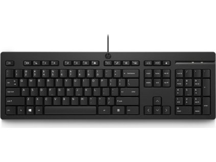 HP 125 G2 USB Wired Keyboard CZ-SK
