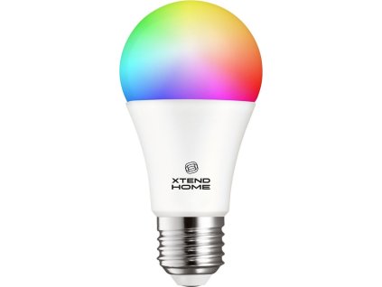 Xtend Home smart LED žárovka, E27, RGB+W, 14W, 1400lm, barevná, stmívatelná, WiFi, Tuya