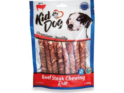 KIDDOG hovězí steak na buvolí tyčince - 8 mm/12 cm 250 g