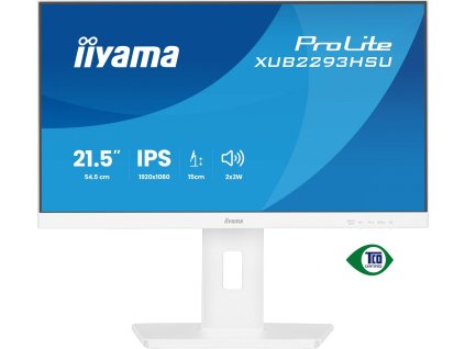 iiyama ProLite/XUB2293HSU-W7/21,5"/IPS/FHD/100Hz/1ms/Bílá/3R