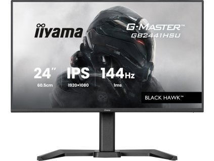 iiyama G-Master/GB2441HSU-B1/23,8"/IPS/FHD/144Hz/1ms/Černá/3R